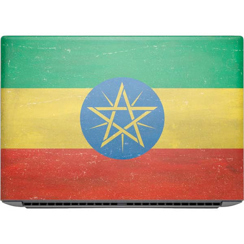 Ethiopia Flag Distressed HP ZBook Fury 16 G10 Skin